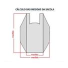 Sacola Plástica Branca 40x50 pacote com 500 unidades RESISTENTE