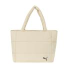 Sacola PUMA Plush Tote Sand com capacidade de 20L para mulheres