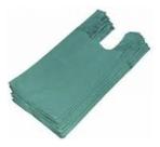 Sacola Reciclada 40 X 50 Verde Pacote Com 1 Kg Mercado
