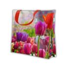 Sacola Reutilizável Flores 39x18x35cm Bompack Sacola Reutilizável Flores 39x18x35cm Bompack