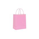 Sacola Sacolinha Rosa Tuti Fruti Papel 23,5x10x31,5cm Kit Com 50 Unidades Lembrancinha