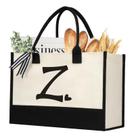 Sacola shenee de lona 43x30x18 cm personalizada