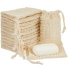 Sacola Soap Saver, pacote com 50 bolsas esfoliantes, Sisal Soap Savers Sacola Soap Saver, pacote com 50 bolsas esfoliantes, Sisal Soap Savers