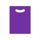 Sacola TNT boca de palhaço roxo com 10 unidades Sacola TNT boca de palhaço roxo com 10 unidades