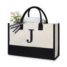 Sacola TopDesign com bordado em tela inicial 43x30x20 cm