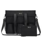 Sacola TopDesign Utility resistente à água com 22 bolsos preta