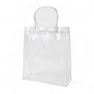Sacola Transparente C/ Alça Bolsa Lembrancinha 19,5cmx24,5cm