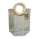 Sacola Transparente Com Alça Bolsa para Presentes Lembranças