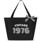 Sacola Vavabox, presentes de aniversário de 50 anos para mulheres vintage 1976 Sacola Vavabox, presentes de aniversário de 50 anos para mulheres vintage 1976