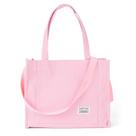 Sacola Vintage Valleycomfy - Veludo Cotelê Rosa para Mulheres