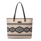 Sacola Wrangler Aztec Canvas com pulseira de couro WG53-8112TN