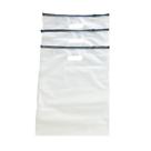 Sacola Zip Lock Transparente Embalagem 40x55 Com 50un Cor:BrancoDesenho:Liso