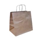 Sacolas De Papel 29,5x28x19 Alça Torcida P/ Delivery com 20