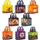 Sacolas DECEED Happy Halloween, 16 unidades para crianças com alça Sacolas DECEED Happy Halloween, 16 unidades para crianças com alça