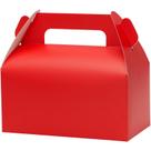 Sacolas Party Favor Goodie, pacote com 30 unidades UnicoPak Red Gable Sacolas Party Favor Goodie, pacote com 30 unidades UnicoPak Red Gable