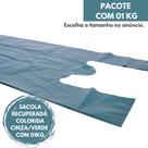 Sacolas Recicladas Coloridas - 1kg em Vários Tamanhos