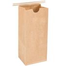 Sacos A1 Bakery Supplies, gravata de lata Kraft que pode ser fechada novamente, 1 kg, pacote com 50