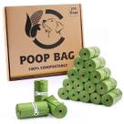Sacos compostáveis para cocô de cachorro Codirom 270 unidades 18 rolos