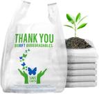 Sacos de agradecimento biodegradáveis BioRift 500 Count 100% biodegradáveis