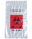 Sacos de amostras de risco biológico Daarcin 6 x 9 pol/15 x 25 cm com bolso 500 unidades