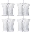 Sacos de areia de tenda Canopy Weights ABCCANOPY de 68 kg, pacote com 4 unidades, brancos Sacos de areia de tenda Canopy Weights ABCCANOPY de 68 kg, pacote com 4 unidades, brancos