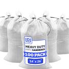 Sacos de areia DURASACK Heavy Duty Tecido de Polipropileno 50kg x100