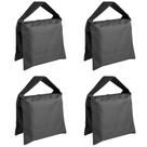 Sacos de areia NEEWER para fotografia, pacote com 4, pretos, 9x10cm Sacos de areia NEEWER para fotografia, pacote com 4, pretos, 9x10cm