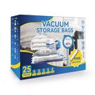 Sacos de armazenamento a vácuo Simple Deluxe, pacote com 25 unidades com bomba manual