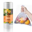 Sacos de armazenamento de alimentos PAPRMA 30x40cm de plástico transparente 350 unidades/rolo