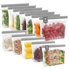 Sacos de armazenamento de alimentos Saco congelador de galão PEVA reutilizável IDEATECH Sacos de armazenamento de alimentos Saco congelador de galão PEVA reutilizável IDEATECH