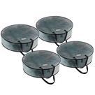Sacos de armazenamento de grinaldas VENO 24" Clear, pacote com 4 unidades com zíper Sacos de armazenamento de grinaldas VENO 24" Clear, pacote com 4 unidades com zíper