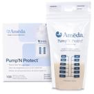 Sacos de armazenamento de leite materno Ameda Pump'N Protect 180ml 100ct