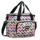 Sacos de armazenamento doméstico 1pc novo oxford bolsa térmica de camada dupla impressa isolada térmica comida piquenique lancheira portátil