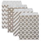 Sacos de buffet de doces KEYYOOMY Grey Paper Treat 100 unidades de 5 x 7 polegadas Sacos de buffet de doces KEYYOOMY Grey Paper Treat 100 unidades de 5 x 7 polegadas