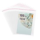 Sacos de celofane Egofine Self Sealing 100 unidades para impressões de 28x36 cm