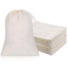 Sacos de chá de pano de queijo Boao 50 unidades de 10x8cm para coar