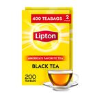 Sacos de chá Lipton Black Tea 400, pacote com cafeína