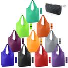 Sacos de compras reutilizáveis BeeGreen, pacote com 10 unidades coloridas, 23L