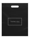 Sacos de compras roxos Q Crafts Die Cut Plastic 12x15cm, pacote com 100 Sacos de compras roxos Q Crafts Die Cut Plastic 12x15cm, pacote com 100