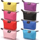 Sacos de cosméticos, bolsas de higiene para mulheres, pacote com 8 unidades de nylon impermeável