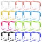 Sacos de cosméticos Tergy Clear Waterproof PVC Travel 20 unidades Sacos de cosméticos Tergy Clear Waterproof PVC Travel 20 unidades