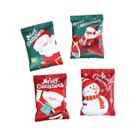 Sacos De Doces De Natal 100un. Sacos De Presente DIY Com Selo Papai Noel Para Biscoitos, Nougat E