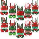 Sacos de Doces de Natal MSQ - Calças do Papai Noel (10 Unidades)