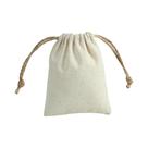 Sacos De Embalagem Para Joias Em Algodão E Burlap, Pacote Com 10 Sacos De Presente Com Cordão Para