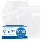 Sacos de embalagem Spartan Industrial 5x7 polegadas (1000 unidades) Sacos de embalagem Spartan Industrial 5x7 polegadas (1000 unidades)