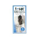 Sacos de filtro de chá T-Sac 1601 Infusor descartável de 100 unidades