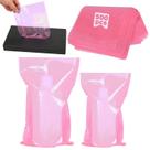 Sacos de garrafas para lavagem de tatuagem, 500 unidades, rosa, descartáveis, MOSROAD