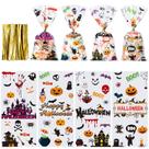 Sacos de guloseimas de celofane Aegero para Halloween 200 unidades 13x27cm Sacos de guloseimas de celofane Aegero para Halloween 200 unidades 13x27cm