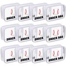 Sacos de lanche de beisebol Yeyeplum PVC impermeáveis 12 unidades