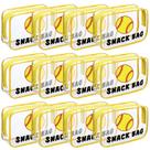 Sacos de lanche Yeyeplum Softball PVC impermeáveis 12 unidades